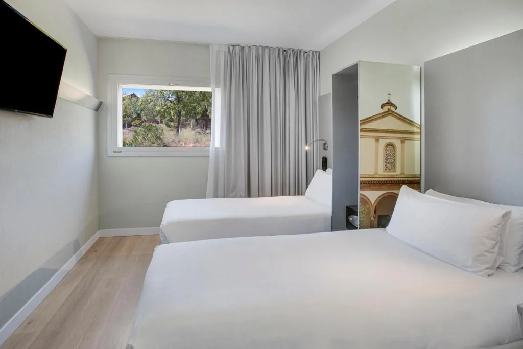 Double Room with Two Beds — B&B HOTEL Barcelona Granollers