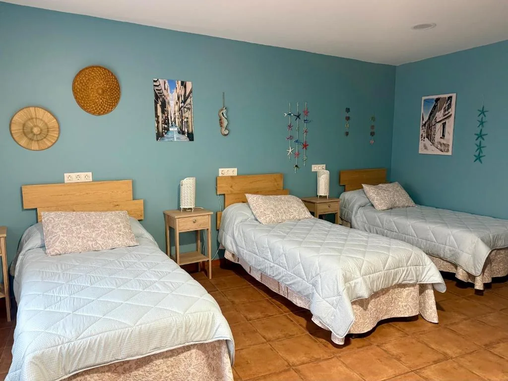 Doppelzimmer mit eigenem Bad — B&B Puente de Órbigo
