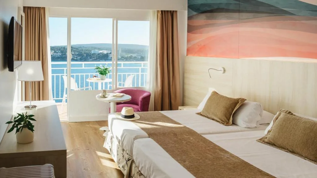 2 Double Beds - Twin Room with Sea View — Bahia Principe Escape Coral Playa Adults Only