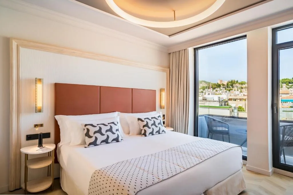 Deluxe tweepersoonskamer met uitzicht op het Alhambra — Barceló Carmen Granada