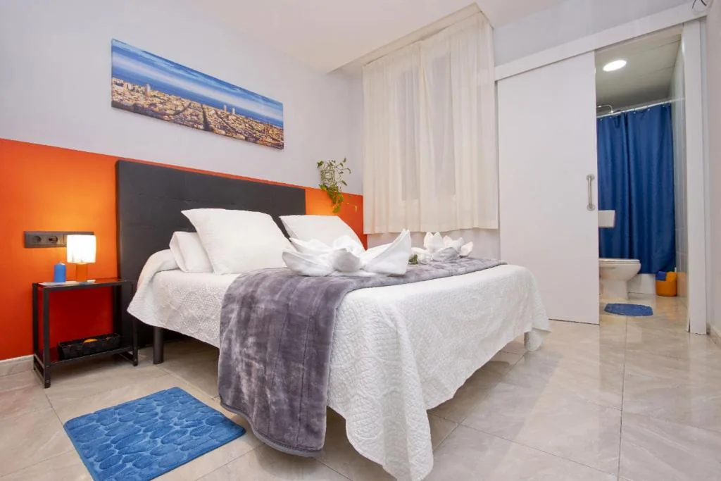 Standard-Doppelzimmer – 1 oder 2 Betten — Barcelona City Centre Hostal