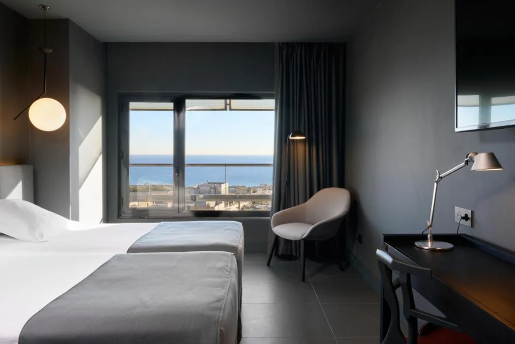 Tweepersoonskamer met uitzicht op zee - 1 of 2 bedden — Barcelona Princess