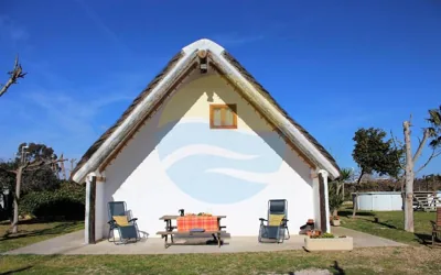 Barraca típica del Delta, con piscina, jardín y barbacoa - Deltavacaciones — foto 11