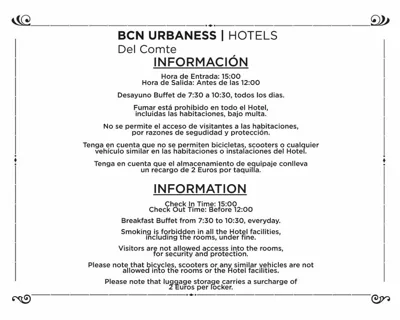 BCN Urbaness Hotels Del Comte — 写真 11