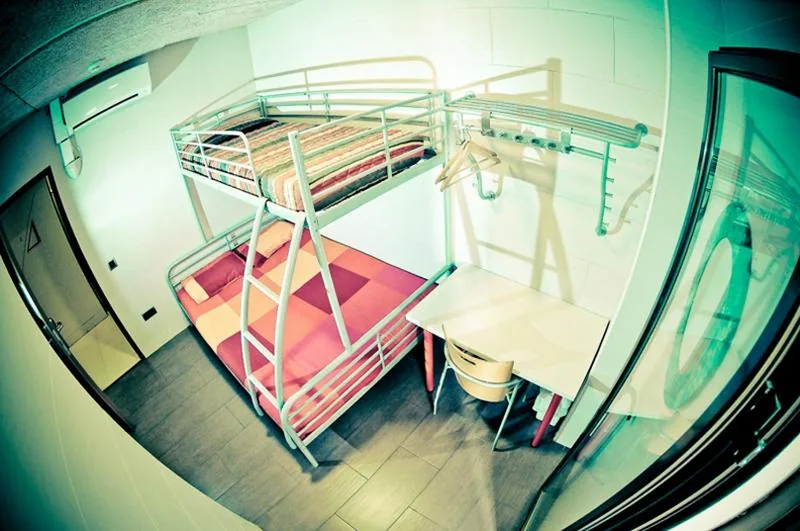 Quarto Duplo com casa de banho partilhada — Be Zaragoza Hostel