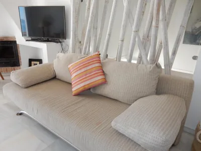 BEACH VILLA ,Nerja, Seaview, Pool, 3 bedrooms, huge terrace and garden — foto 5