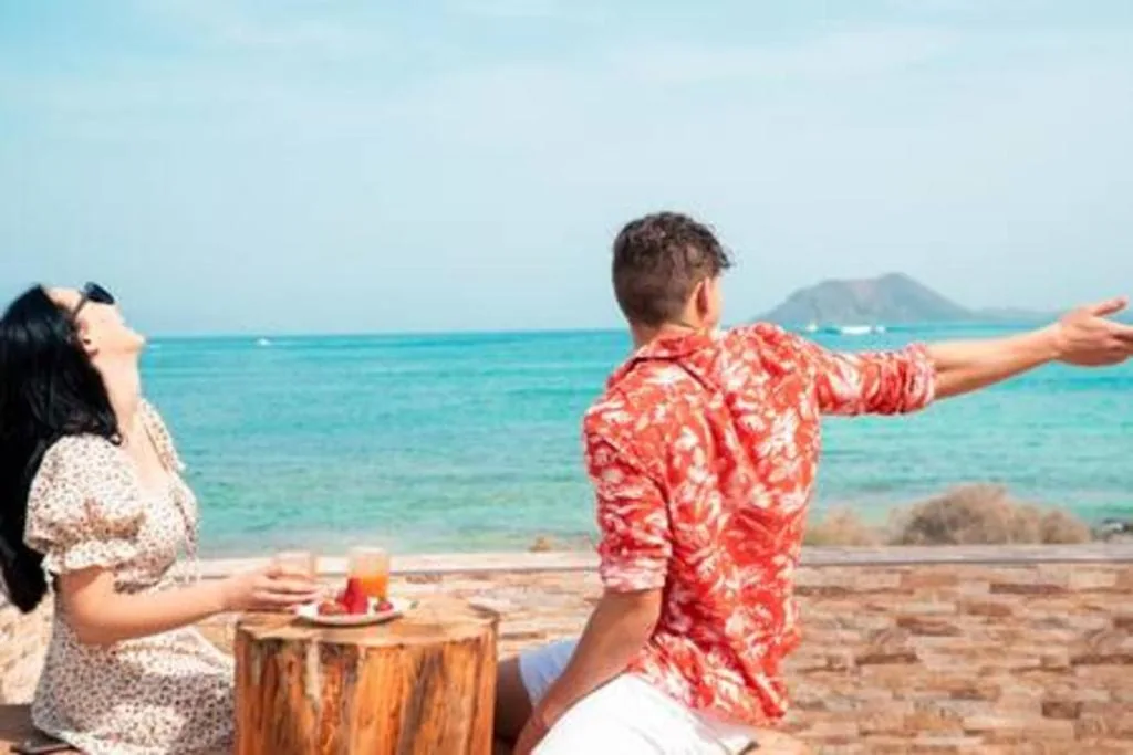 Villa — Beachfront Villa San Antonio with Private Heated Pool BBQ in the Heart of Corralejo by Amazzzing Travel