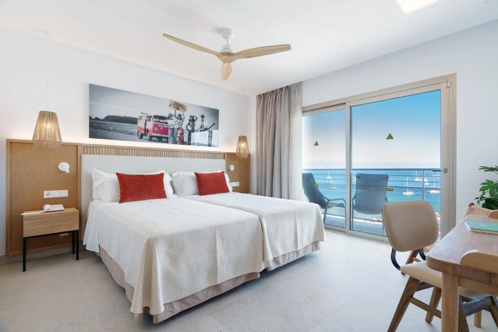 海景双人间－1 张或 2 张床 — Bellamar Hotel Beach & Spa
