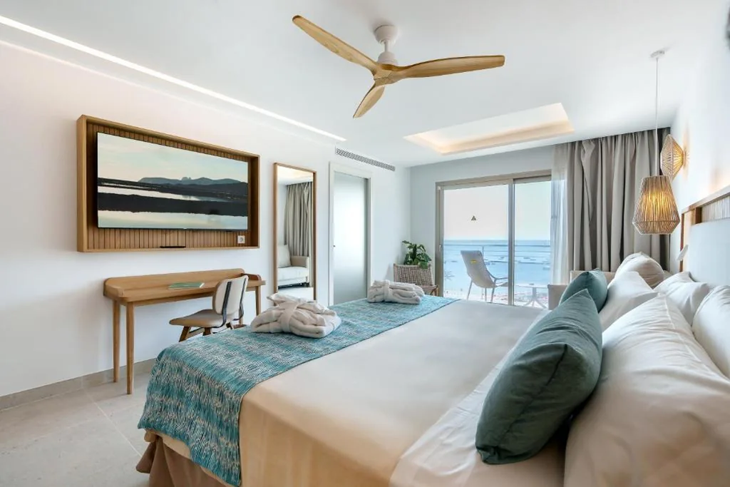 带阳台和海景的高级双人间－1 张或 2 张床 — Bellamar Hotel Beach & Spa
