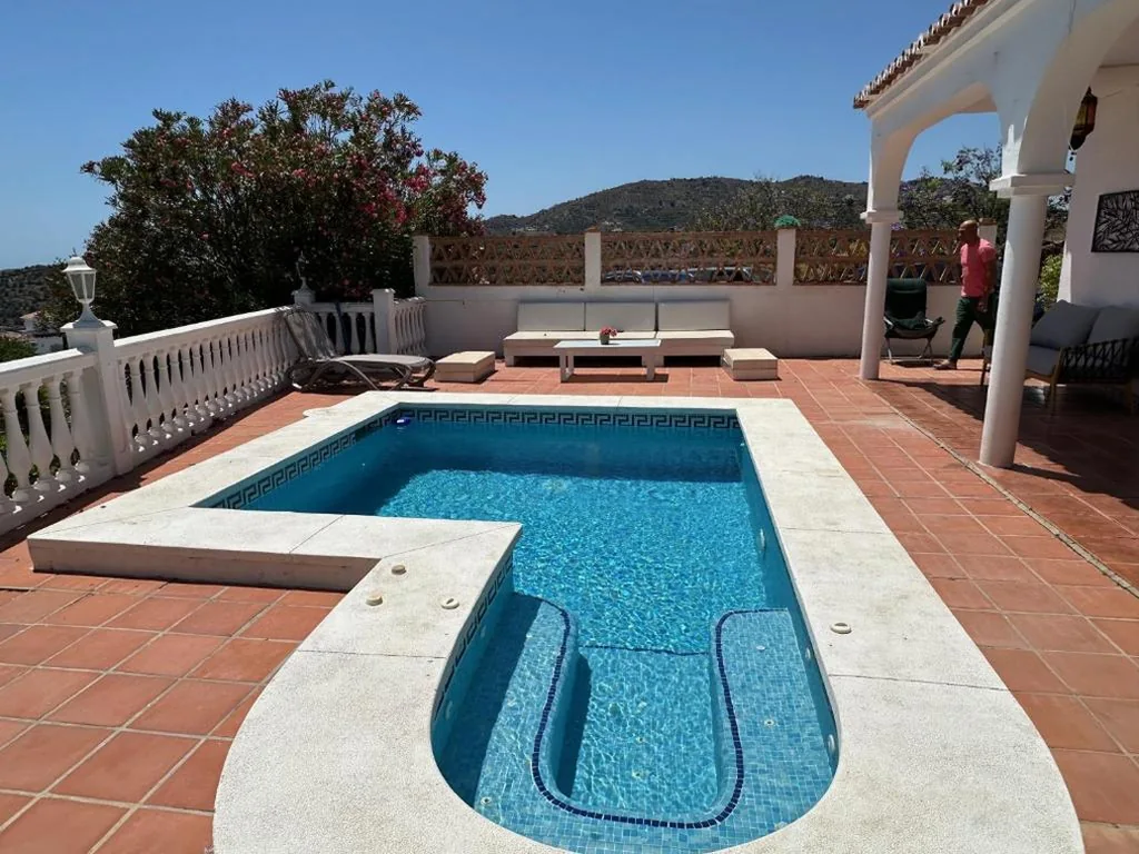 Villa met privézwembad — Benamar Villa Private Pool Sea Views Total Privacy