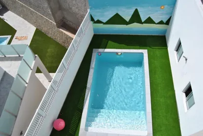 Big Villa Tauro with Private Heated Saltwater Pool & Jacuzzi & BBQ & Game Room & Arcade Games — Foto 4