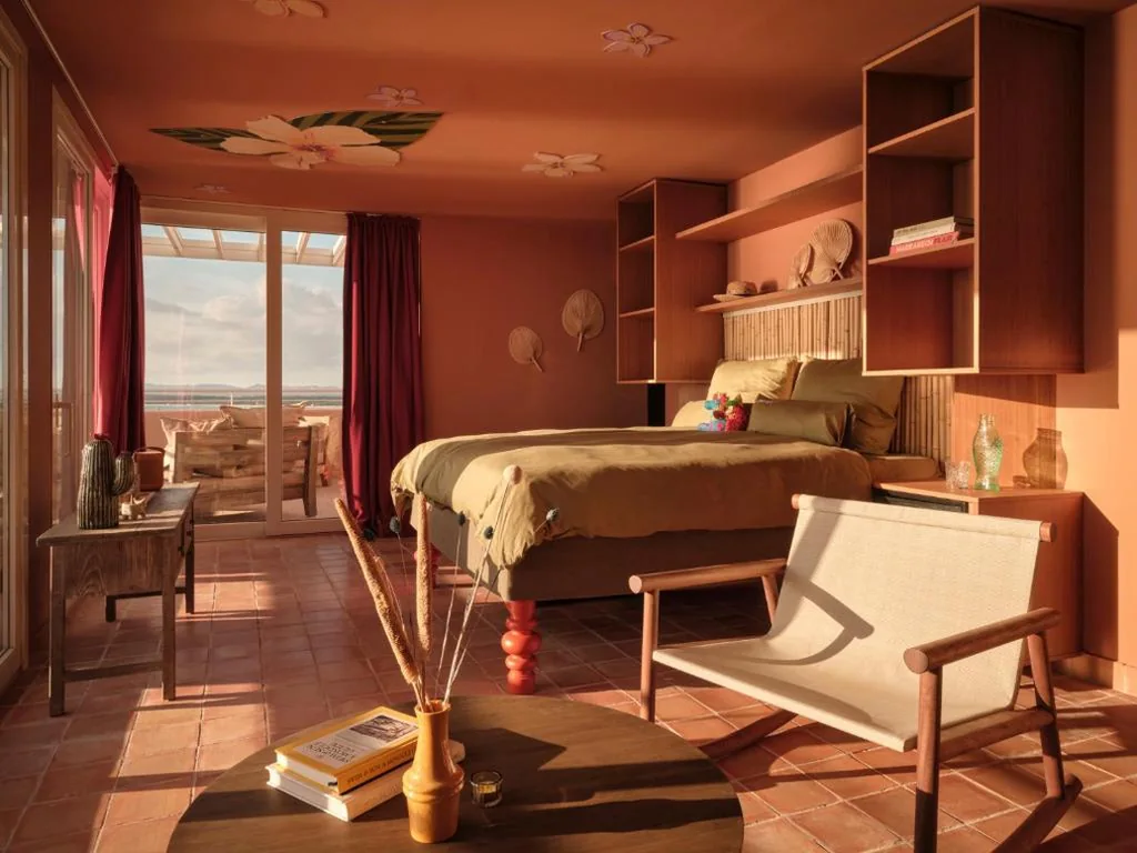 海の景色付きアパートメント — Bikini Island & Mountain Hotel Es Trenc -Adults only-