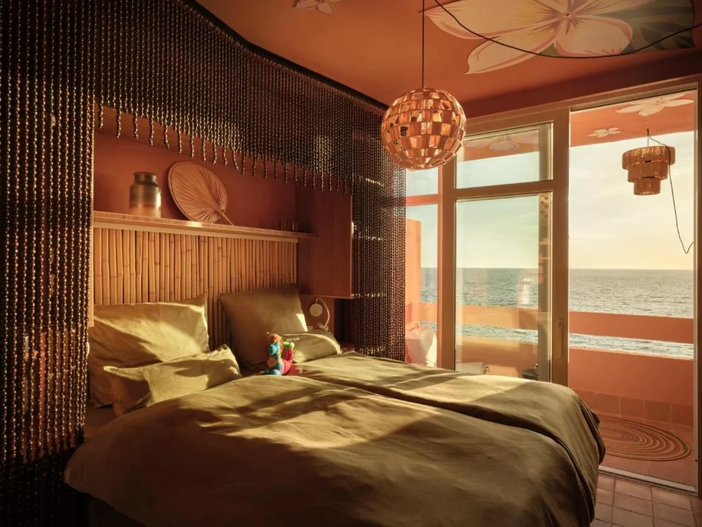 海の景色とバルコニー付きダブルルーム — Bikini Island & Mountain Hotel Es Trenc -Adults only-