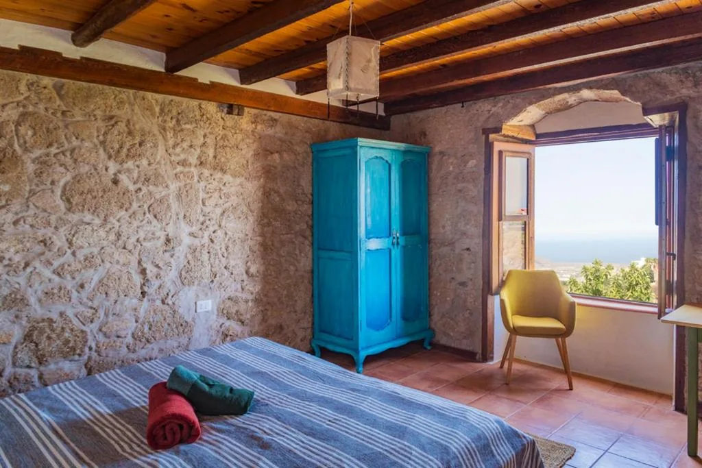 Habitación Doble Deluxe con vistas al mar — Biofinca Casa el Riego