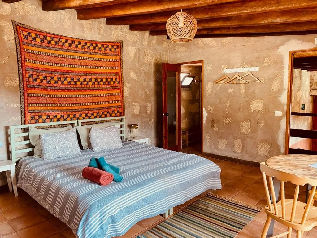 Habitación Triple con balcón — Biofinca Casa el Riego