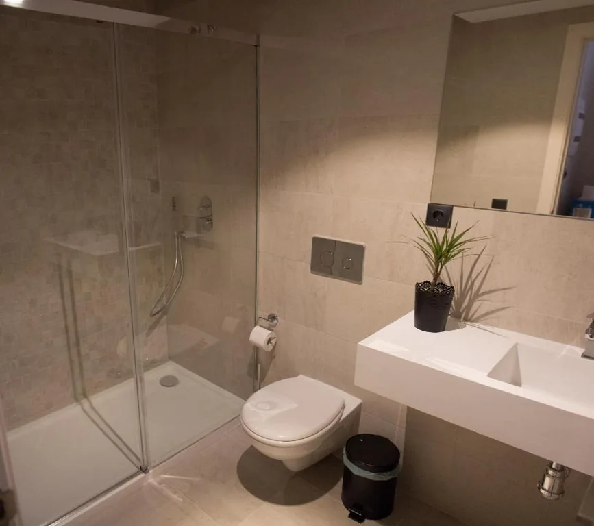 Habitación Doble con baño privado — Black Swan Hostel Sevilla