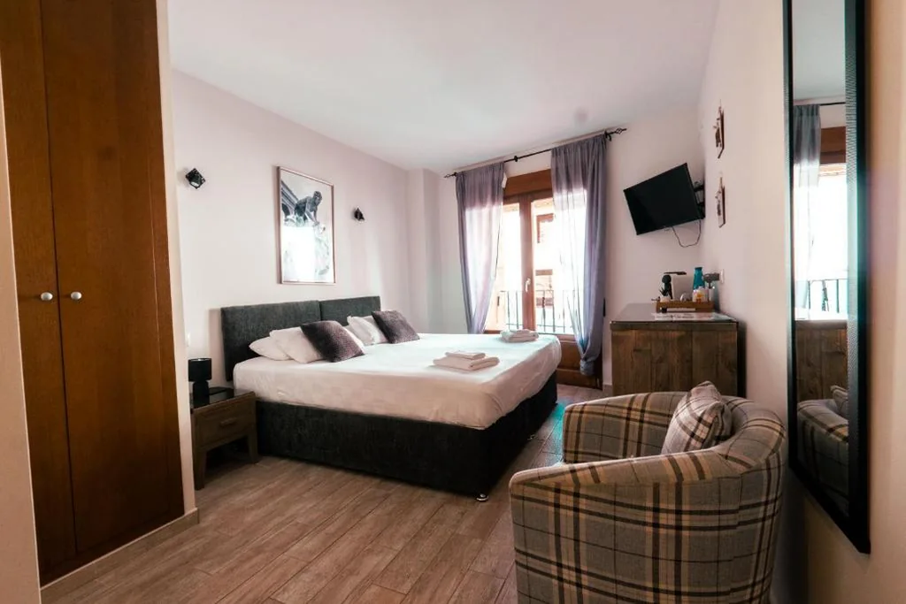 Deluxe tweepersoonskamer met balkon - 1 of 2 bedden — Blanca Boutique Hotel