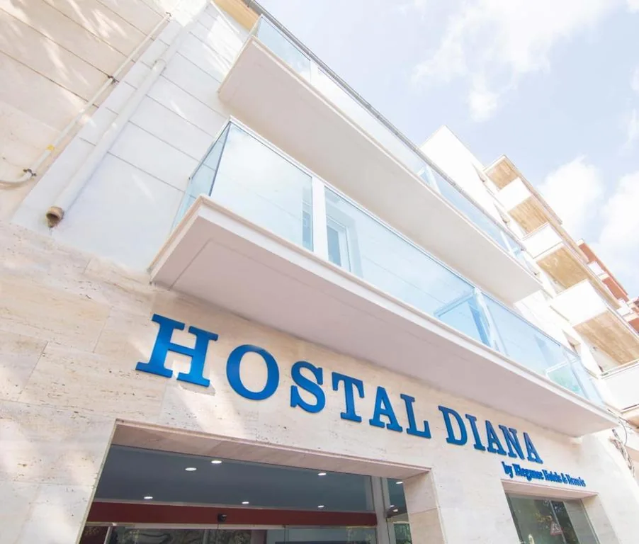 エコノミーダブルルーム（シングルベッド1台または2台） — Blu Hostal Diana