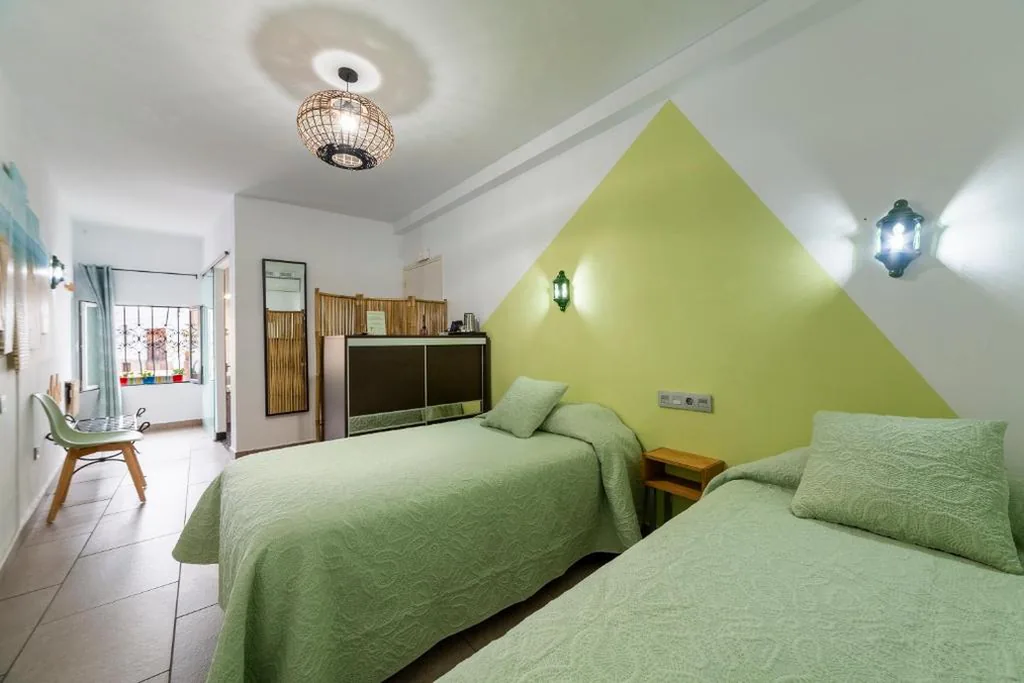 Tweepersoonskamer met 2 bedden — Boutique Hotel El Olivar