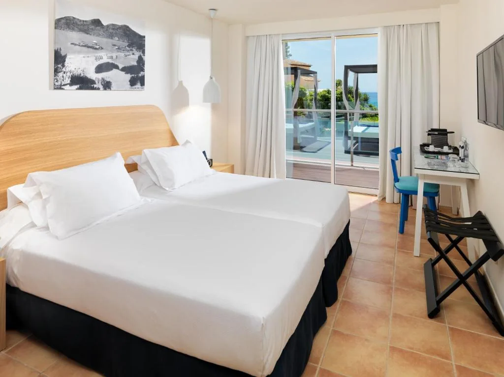 带露台和海景的双人间 - 1或2张床 — Boutique Hotel H10 Blue Mar - Adults Only