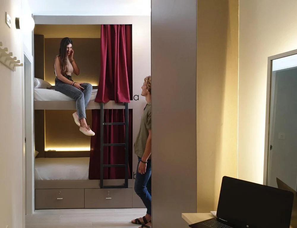 Bed in 6-Bed Mixed Dormitory Room — Broz Hostel