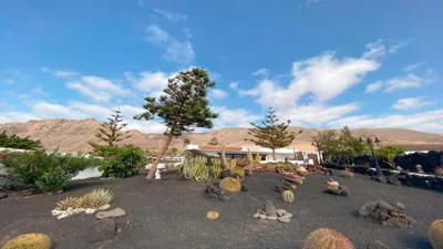Bungalow Allende Famara con piscina privada y AC — 照片 7