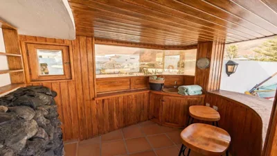 Bungalow Allende Famara con piscina privada y AC — 照片 11