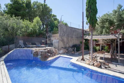 Ca Carmela casa con Encanto con Piscina "Parque Natural Sierra Calderona"cerca Garbi — Foto 4