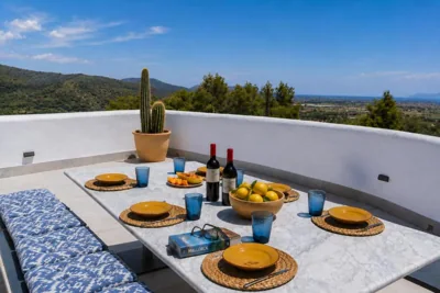 Ca´n Domingo -Stylish villa with pool, gym & views — photo 5