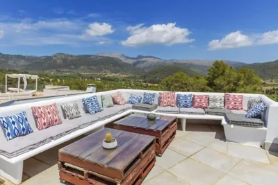 Ca´n Domingo -Stylish villa with pool, gym & views — photo 10