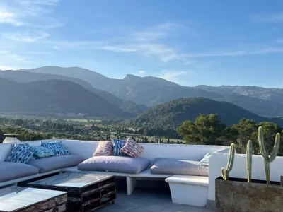 Ca´n Domingo -Stylish villa with pool, gym & views — photo 12
