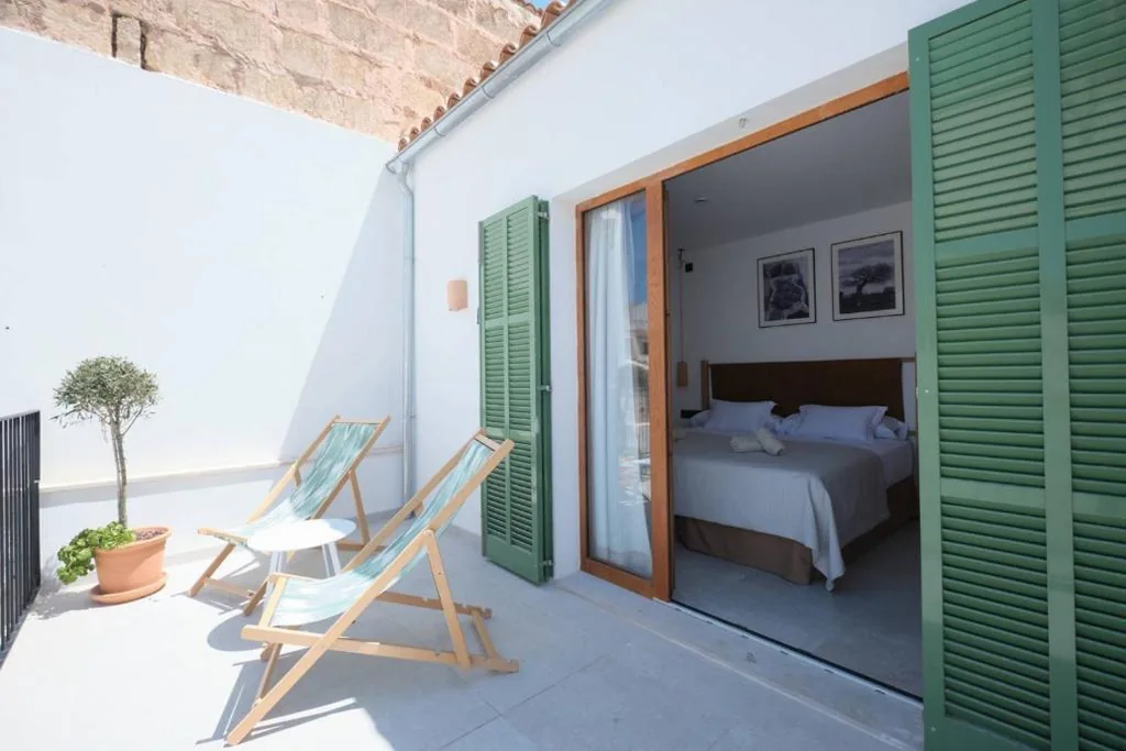 Deluxe-Doppelzimmer mit Balkon — Ca Sa Pagesa