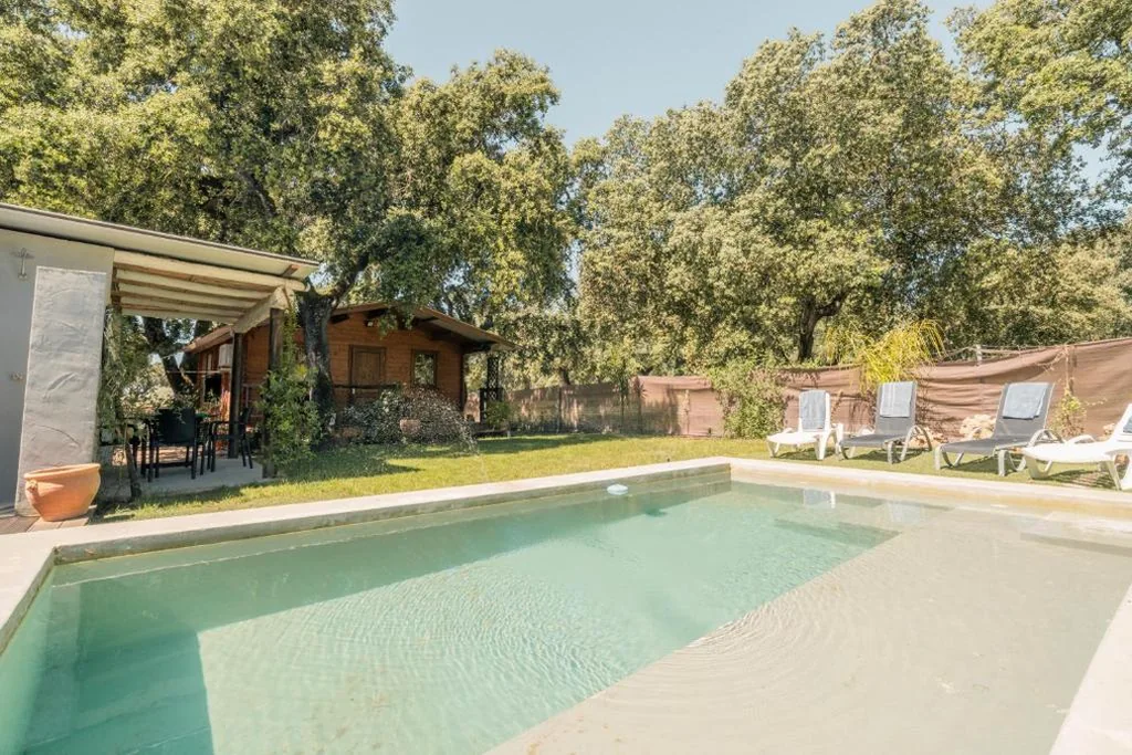 Haus mit 2 Schlafzimmern — Cabaña Rural El Arbol near Setenil - Ronda con piscina
