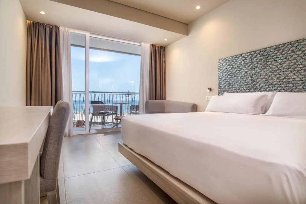 Superior kamer met uitzicht op zee — Cádiz Bahía by QHotels