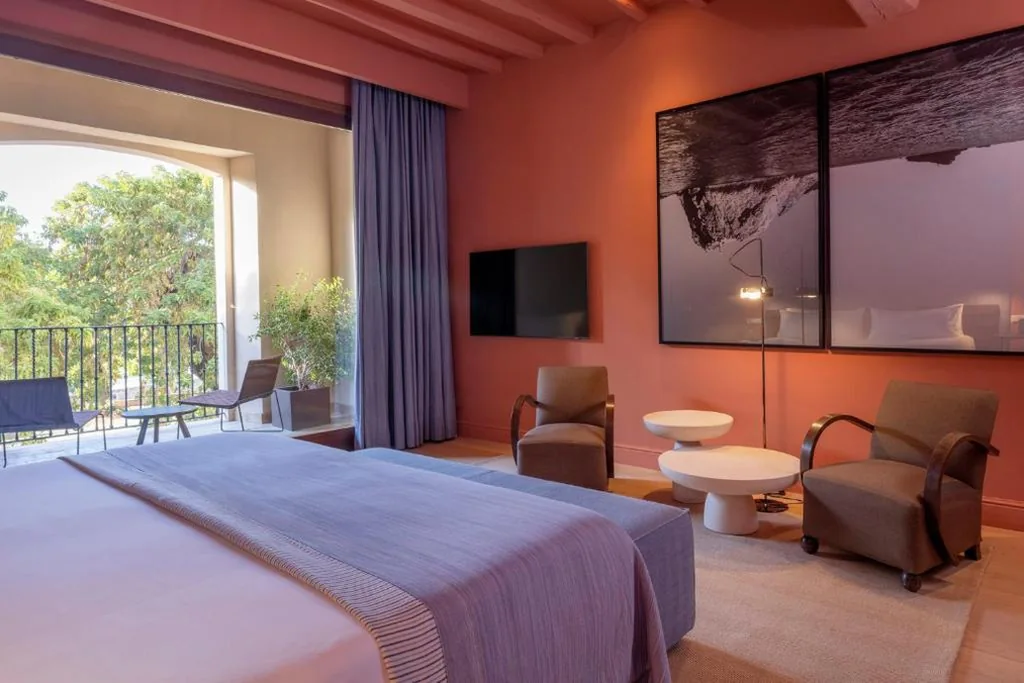 Junior Suite with Terrace and Spa Access — Calatrava Hotel, Mediterranean Sea House
