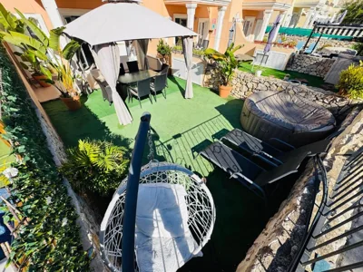 Calpe Casa adosada entorno playa y montaña tranquilidad relax jacuzzi piscina wifi aire jardin barbacoa y parking — foto 11