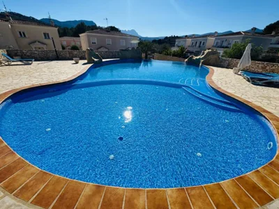 Calpe Casa adosada entorno playa y montaña tranquilidad relax jacuzzi piscina wifi aire jardin barbacoa y parking — foto 12