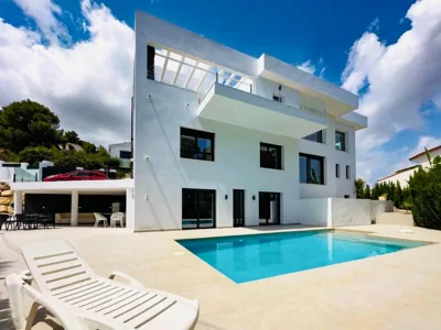 Calpe villa lujo playa piscina jardin barbacoa ideal familias y grupos — foto 4