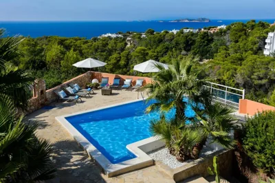 CAN COSTA Amazing view of sunset in Cala Vadella beach — photo 4