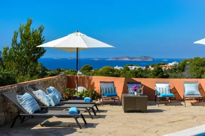 CAN COSTA Amazing view of sunset in Cala Vadella beach — photo 7