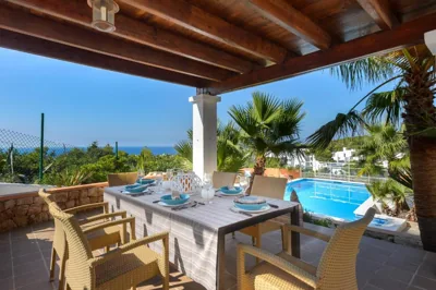 CAN COSTA Amazing view of sunset in Cala Vadella beach — photo 9