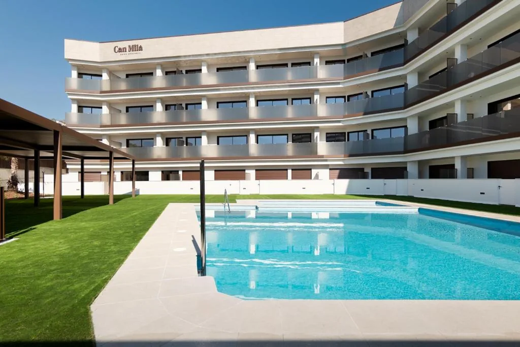 Appartamento Deluxe con 2 camere da letto e vista sul giardino — Can Milà Apartments Sitges