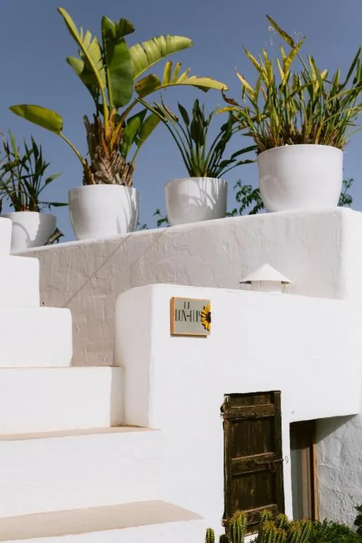 Camera doppia con vista sulle montagne — Can Quince Balafia Ibiza Hotel - Turismo de Interior