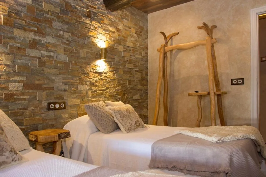 Chambre double - 2 lits — Casa Antón O Cebreiro