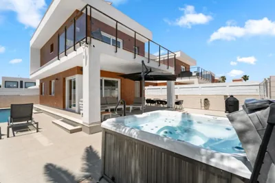Casa Bos Flamingo Luxury Wellness Entire Villa Pool Jacuzzi Gran Alacant near Beach — 照片 9