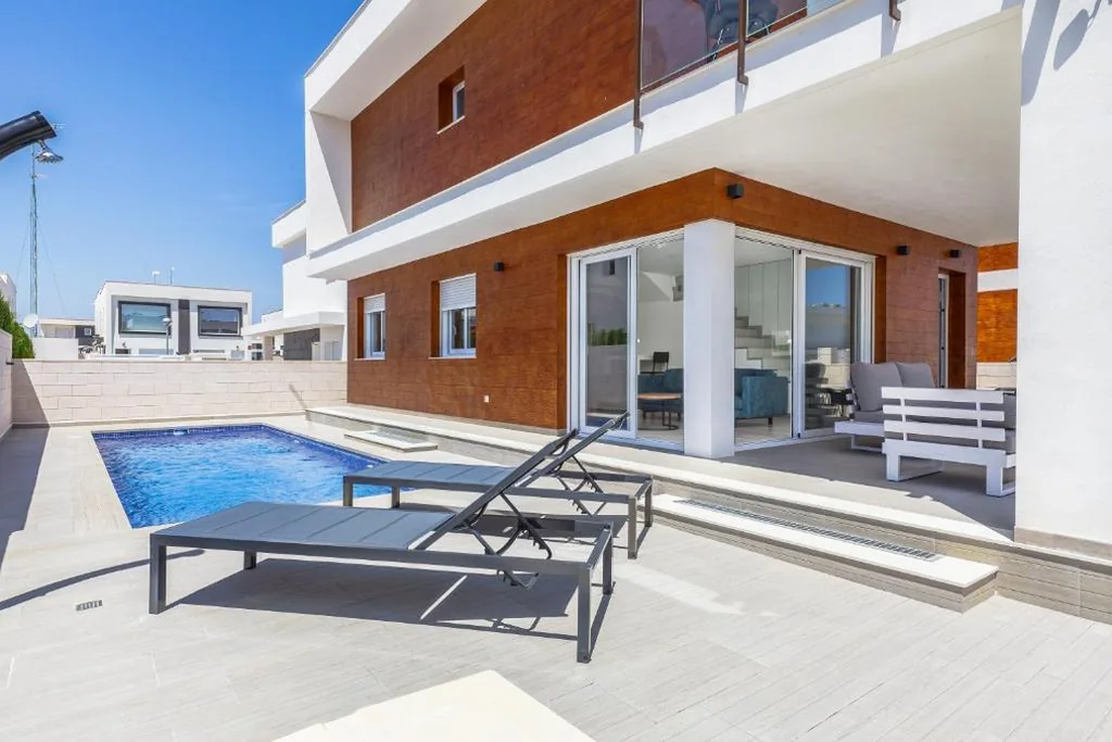 别墅 — Casa Bos Flamingo Luxury Wellness Entire Villa Pool Jacuzzi Gran Alacant near Beach