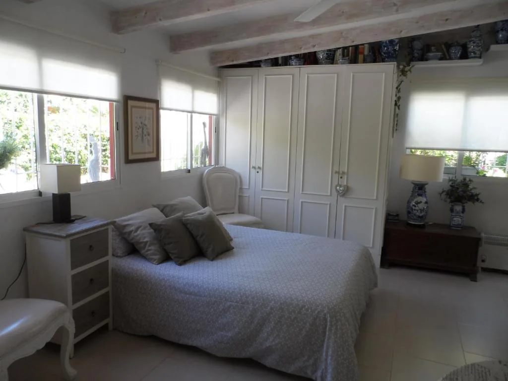 Casa con 1 dormitorio — Casa con jardín frente Playa de Burriana