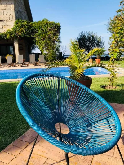 Casa da Lomba Piscina y vistas al mar en Baiona — foto 11
