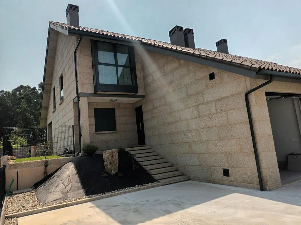 Casa de 3 dormitorios — Casa da Rabeira con terraza barbacoa y aparcamiento