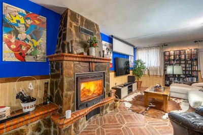 Casa de Amigos La Latina con piscina, chimenea y barbacoa — foto 4